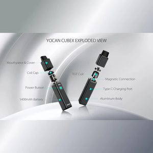 YoCan CubeX Concentrate Vaporizer Kit With TGT Tech