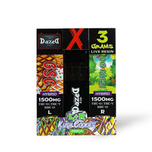 Load image into Gallery viewer, DazedX 3 Live Resin Gram Disposable