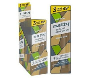 Natty Organic Hemp Wraps